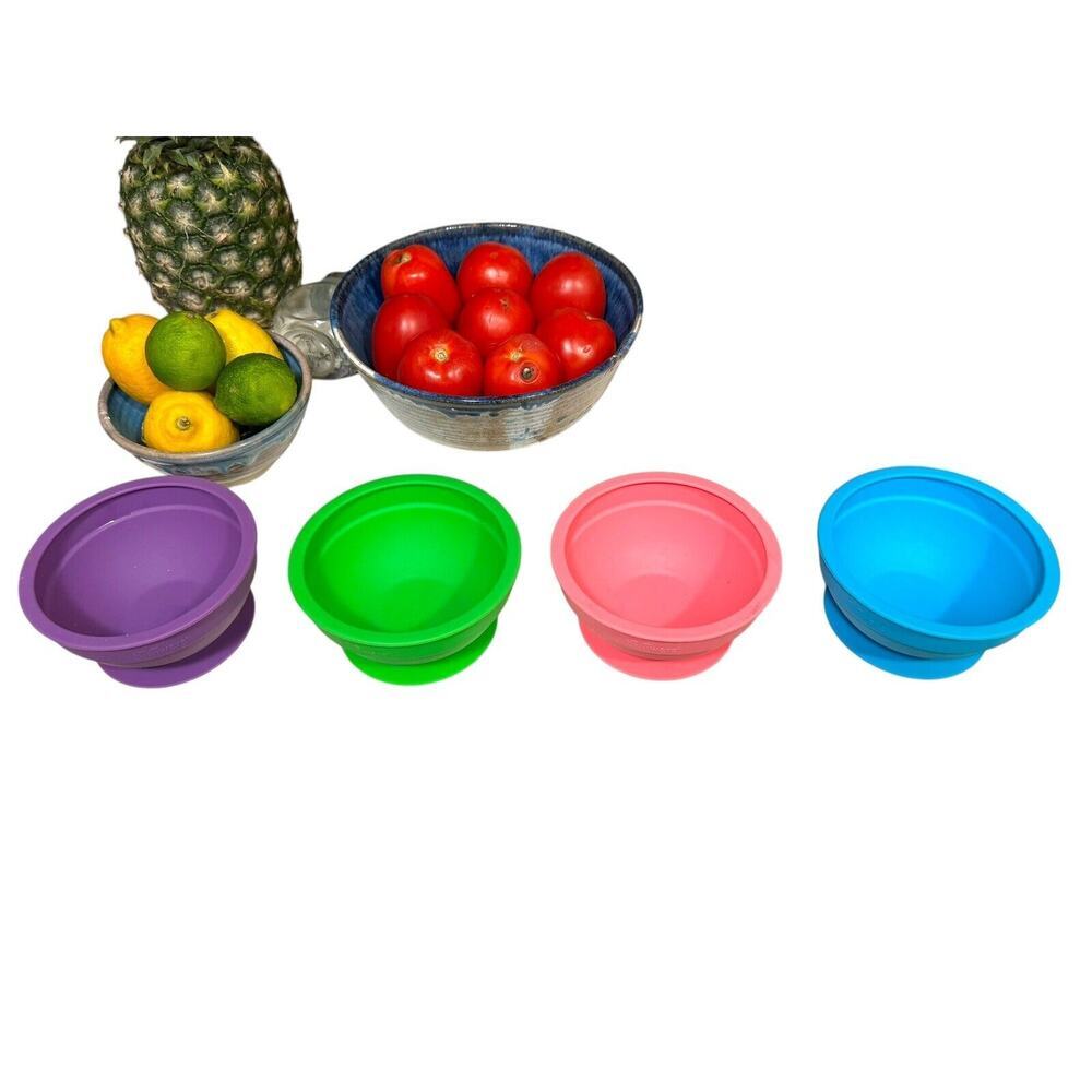 Set Of‎ 4 Brinwear Silicone Suction Cup Sleeves